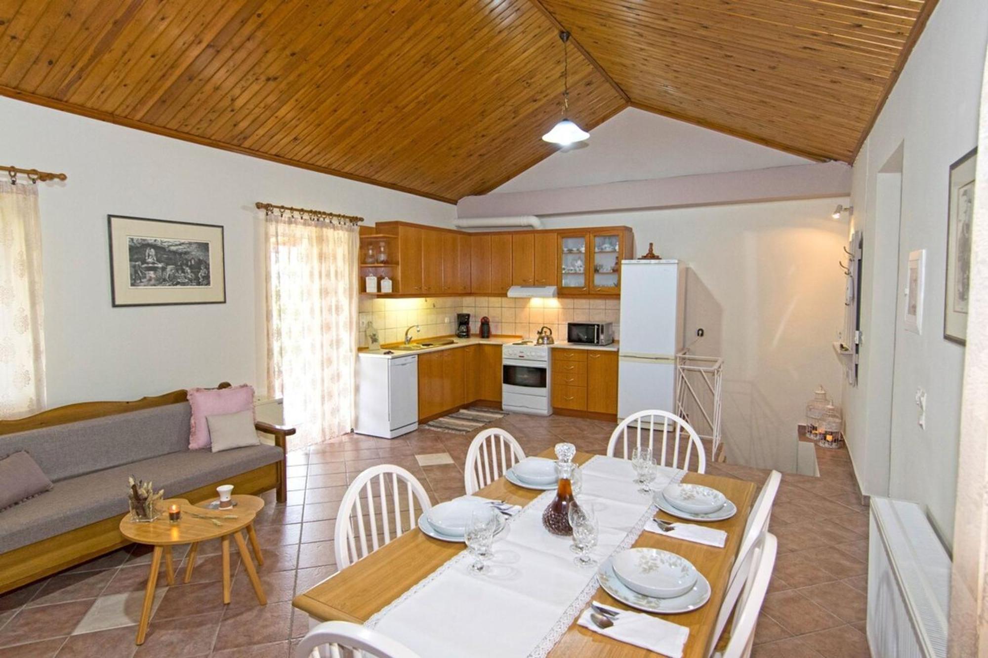 Aoria Traditional House With Stuning Mountain View Loulos Zewnętrze zdjęcie